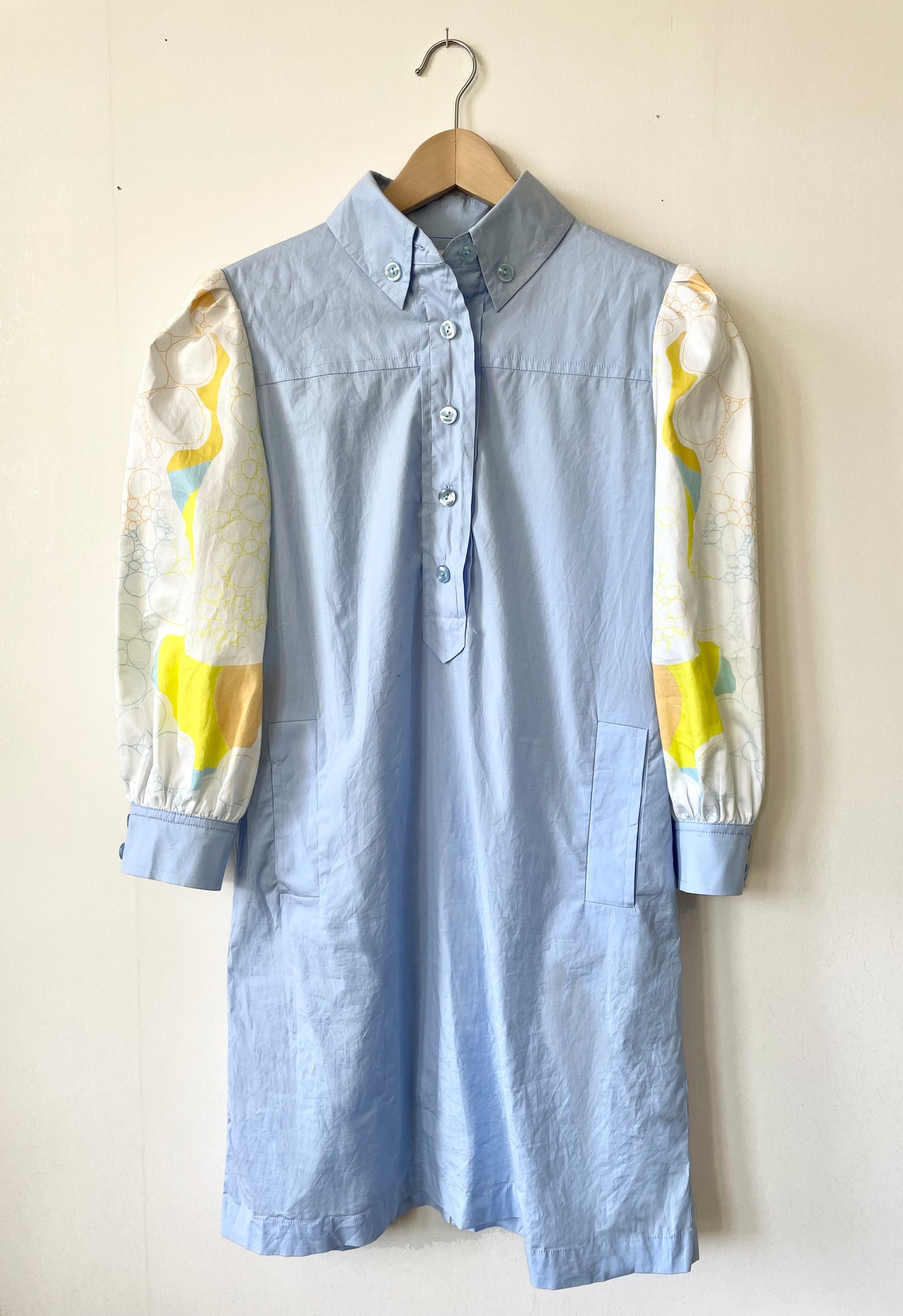 Add new design - LångskjortaLångsk + skiftad ärm stl S