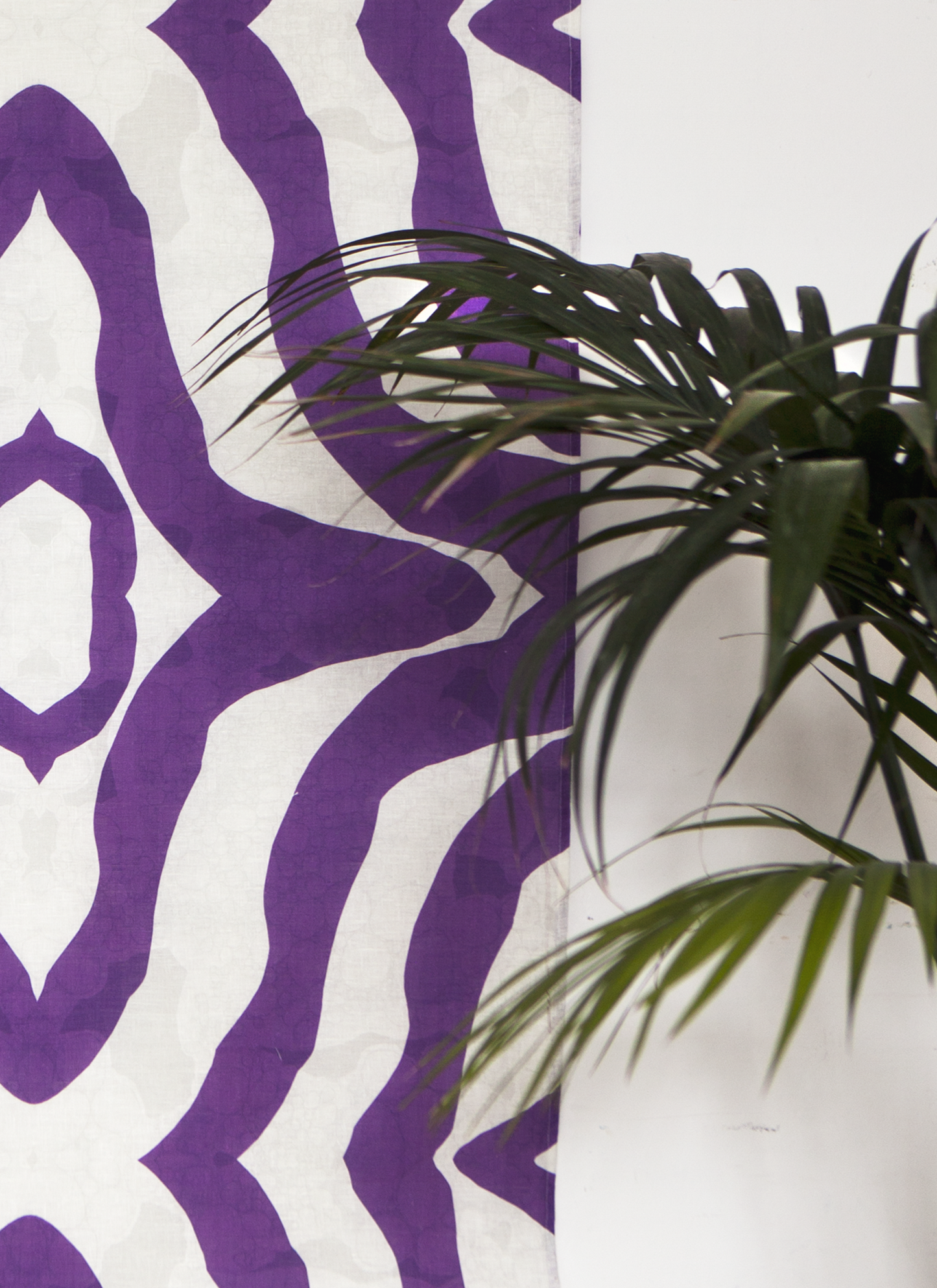 Väggtextil Diamond Purpur