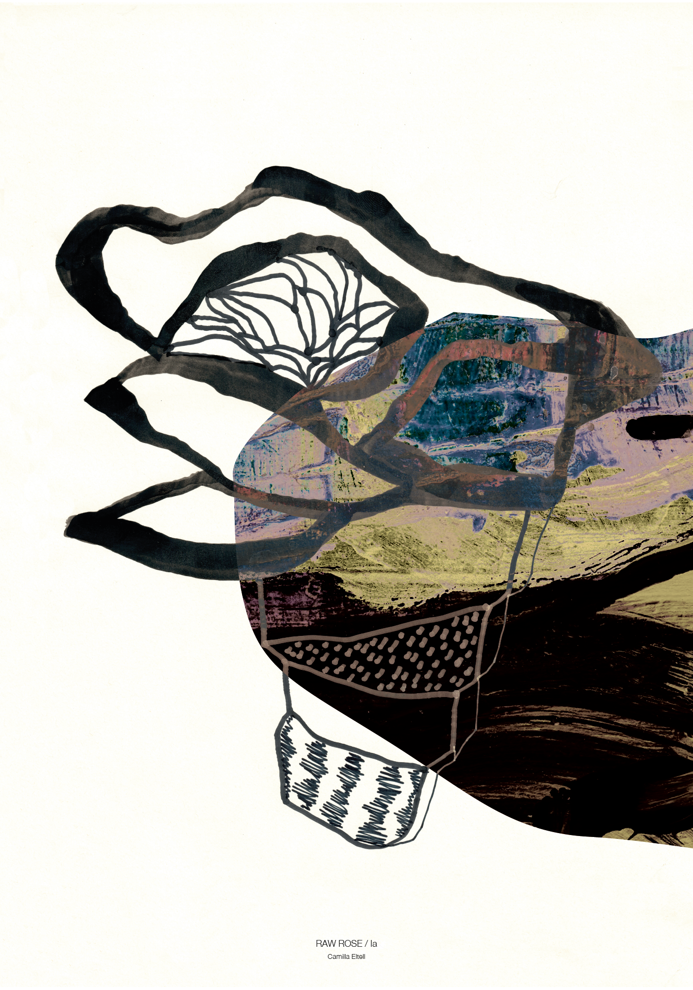 Artprint Raw Rose Ia - On demand