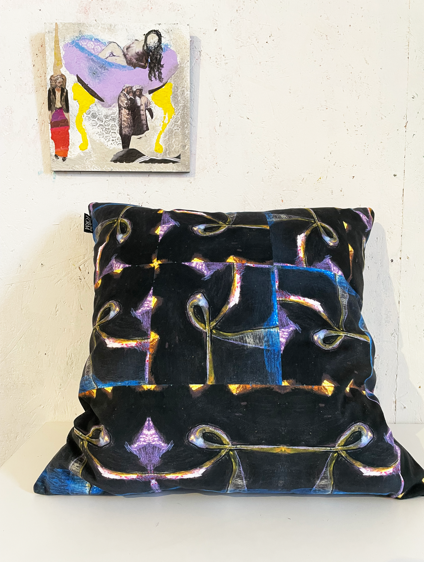 Kuddfodral Art Deco Assymetri