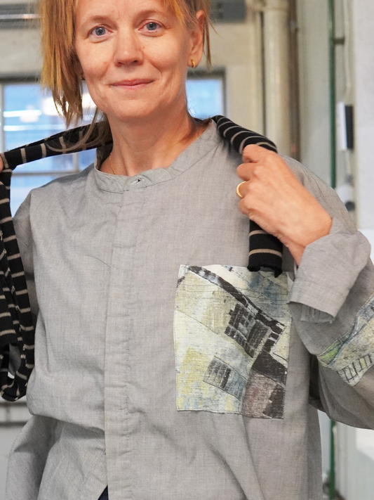 Add new design - skjorta + ficka & stripes stl L