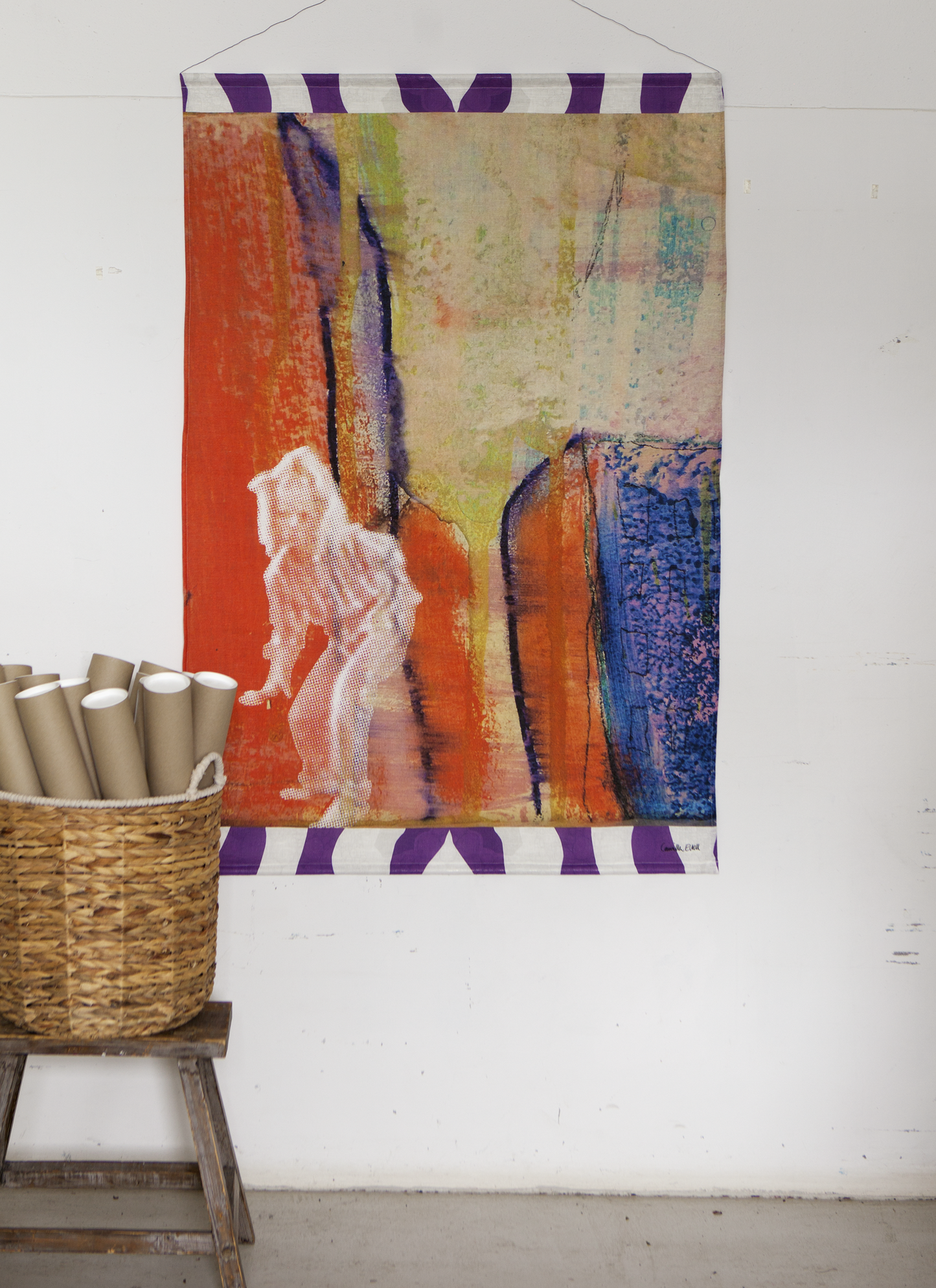 Väggtextil Fridans1