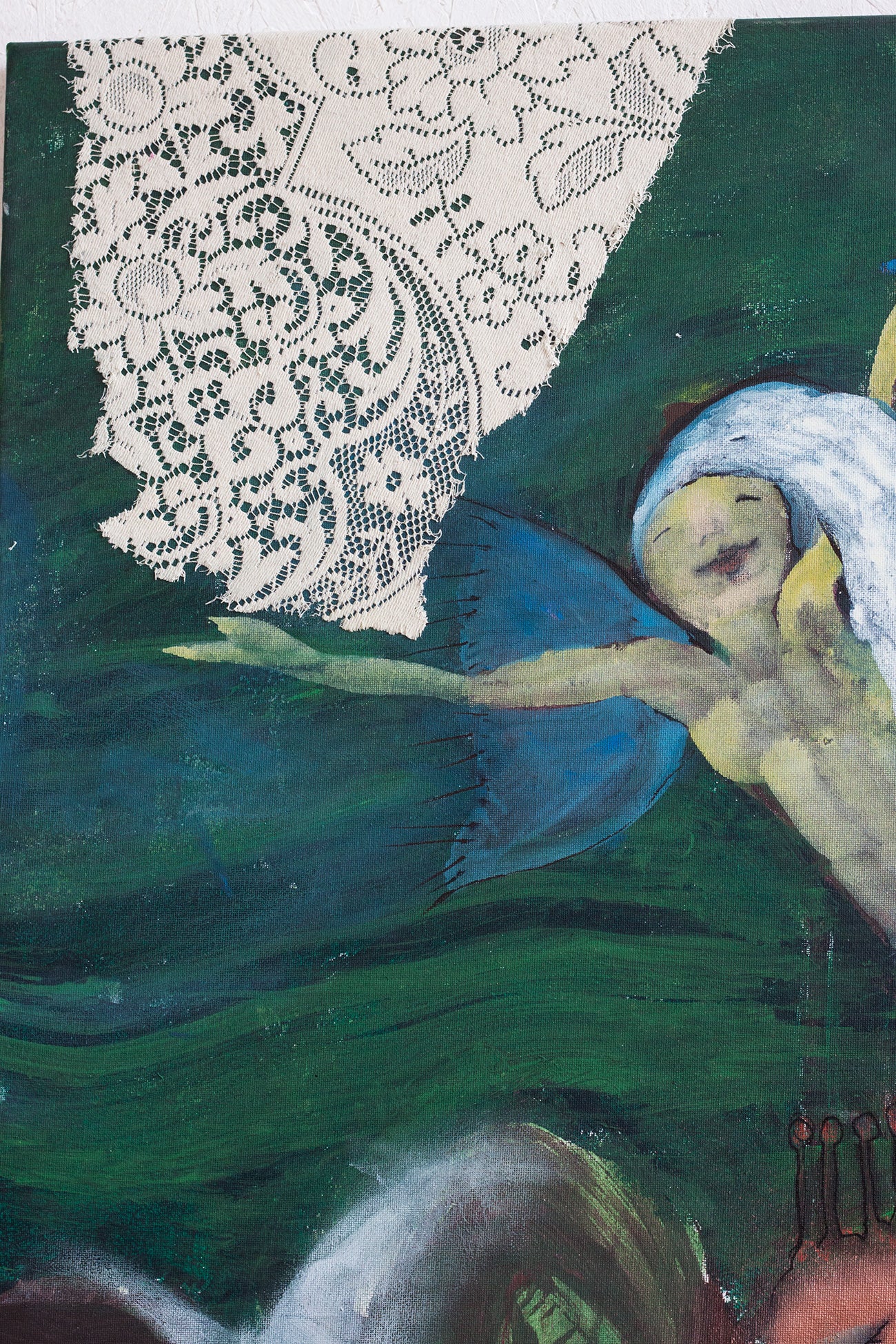 Tre poserar - 80x100 cm