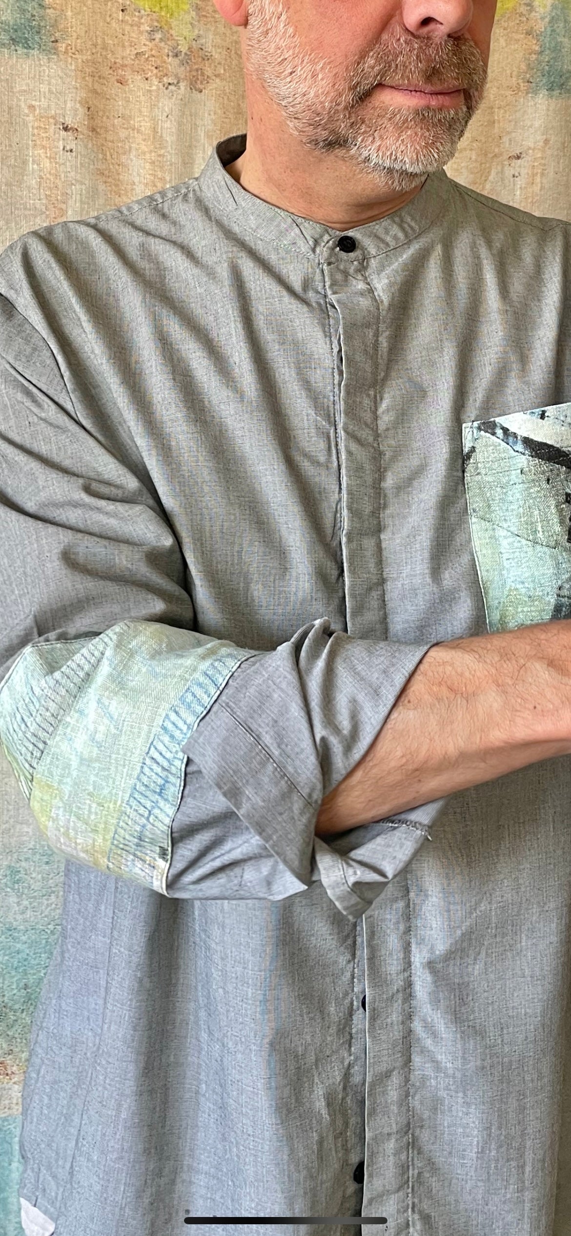 Add new design - skjorta + ficka & stripes stl L