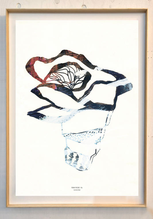 Artprint Raw Rose Ib - On demand