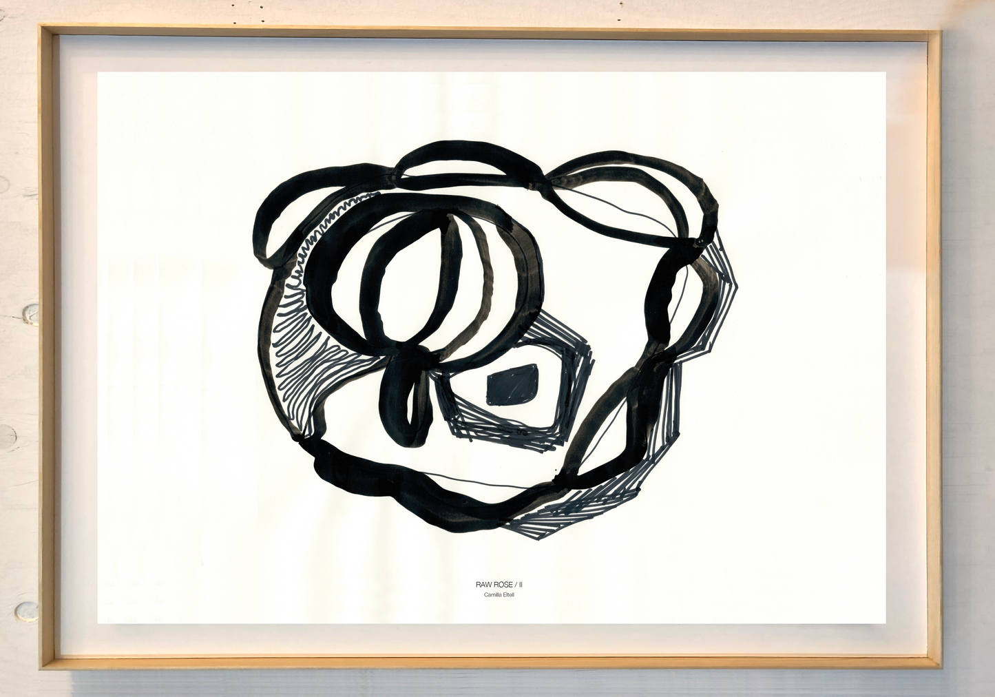 Artprint Raw Rose II - On demand