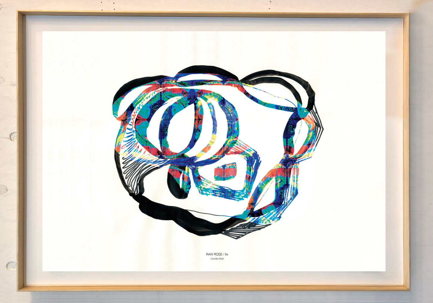 Artprint Raw Rose IIa - On demand