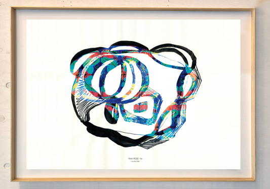 Artprint Raw Rose IIa - On demand