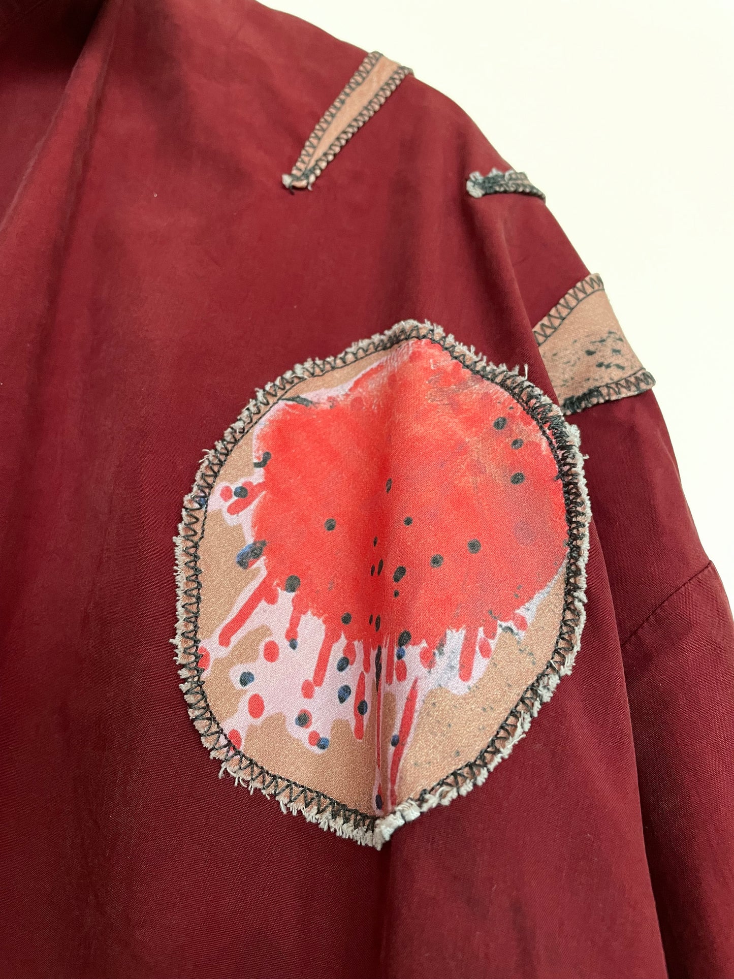 Add new design - Blus + applikationer stl M