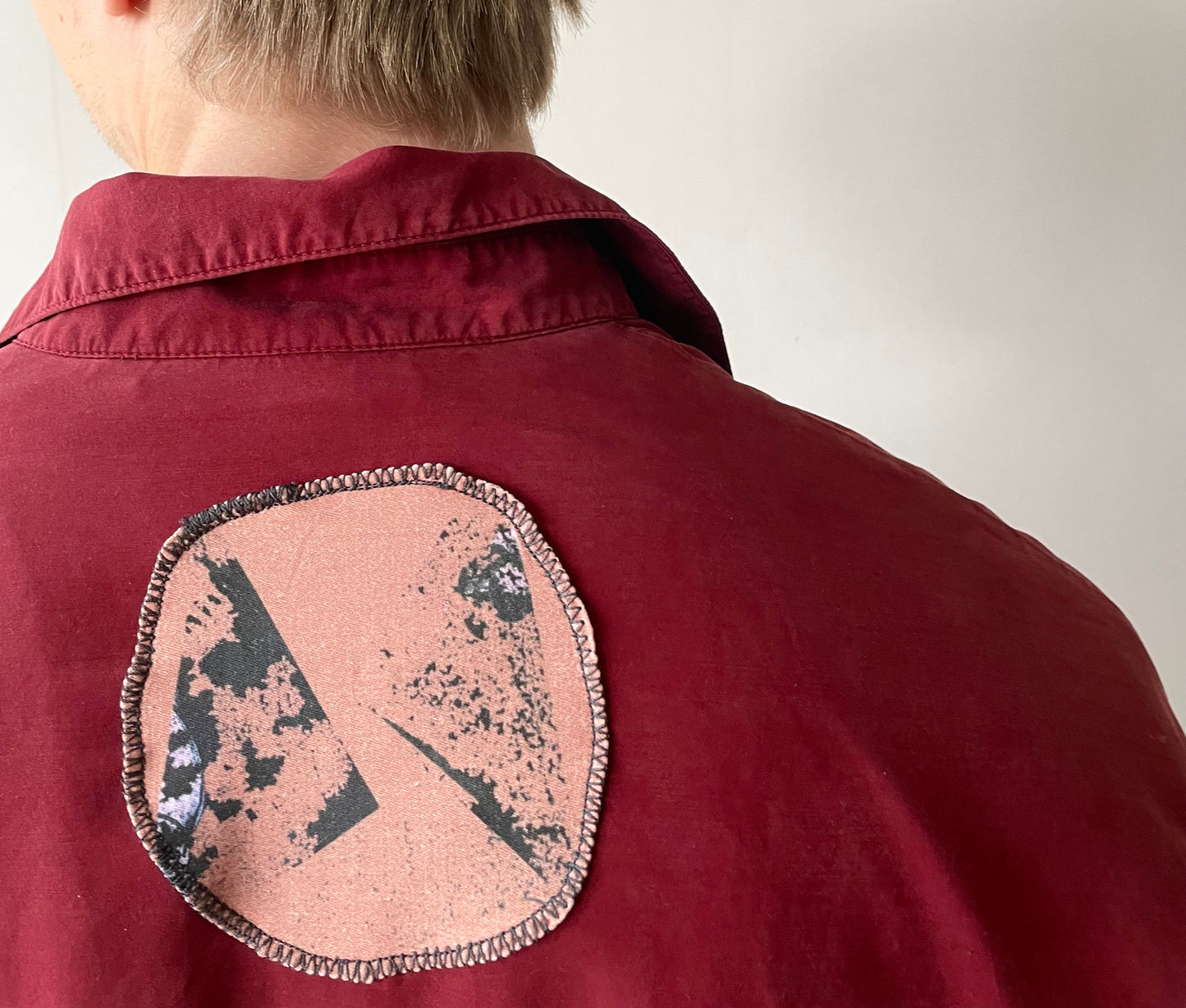 Add new design - Blus + applikationer stl M