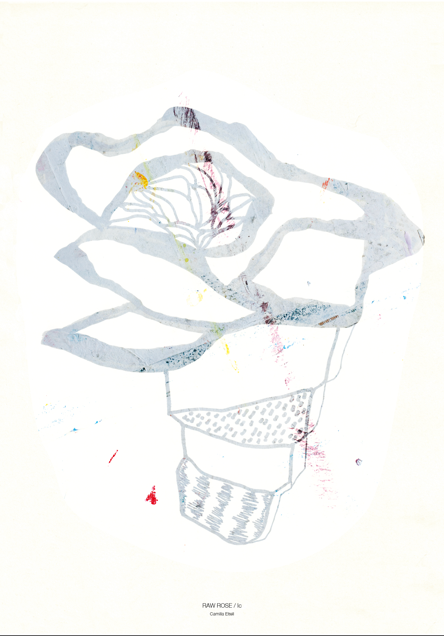 Artprint Raw Rose Ic - On demand