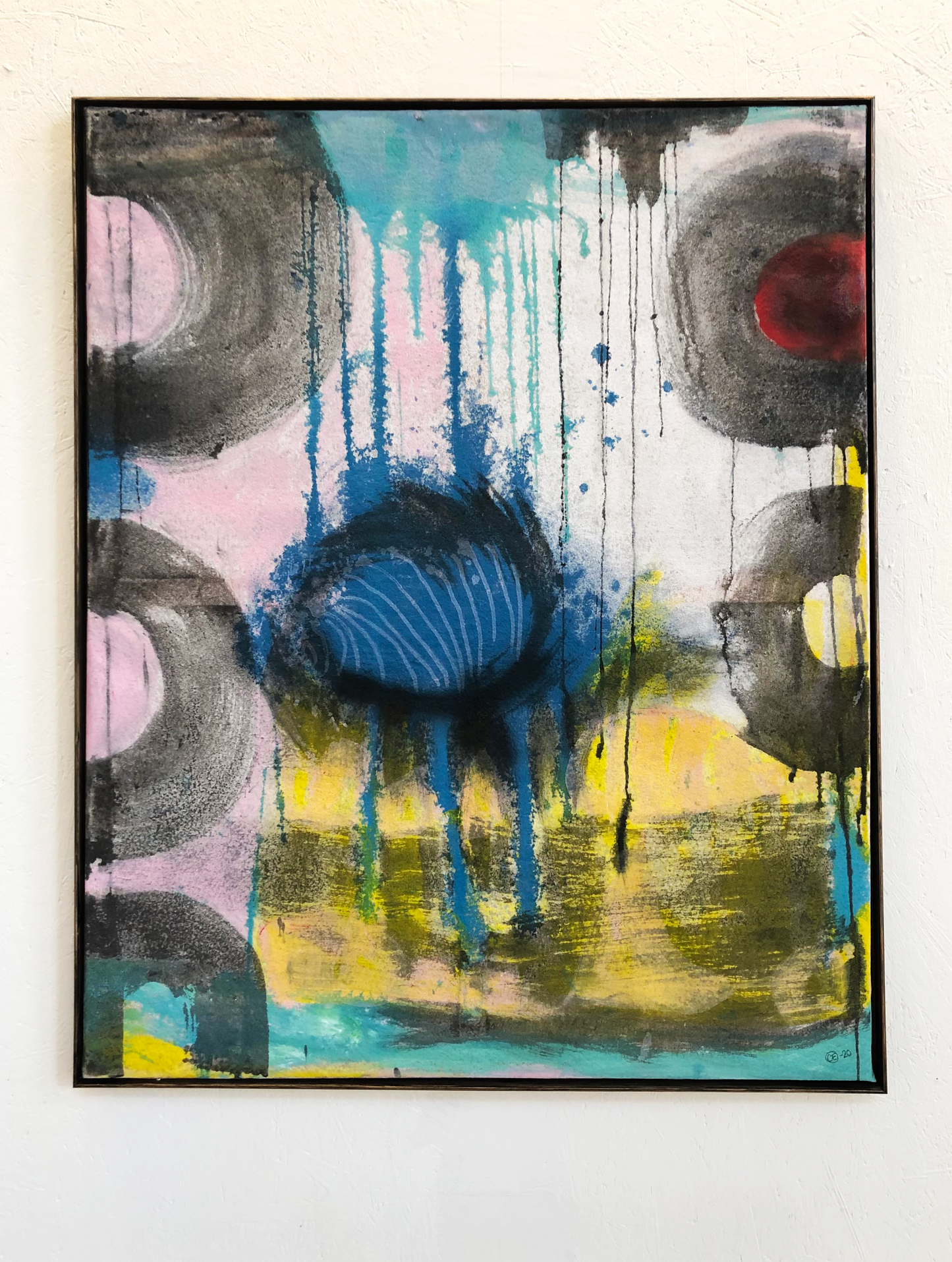 Blue Cocoon - 80x100 cm