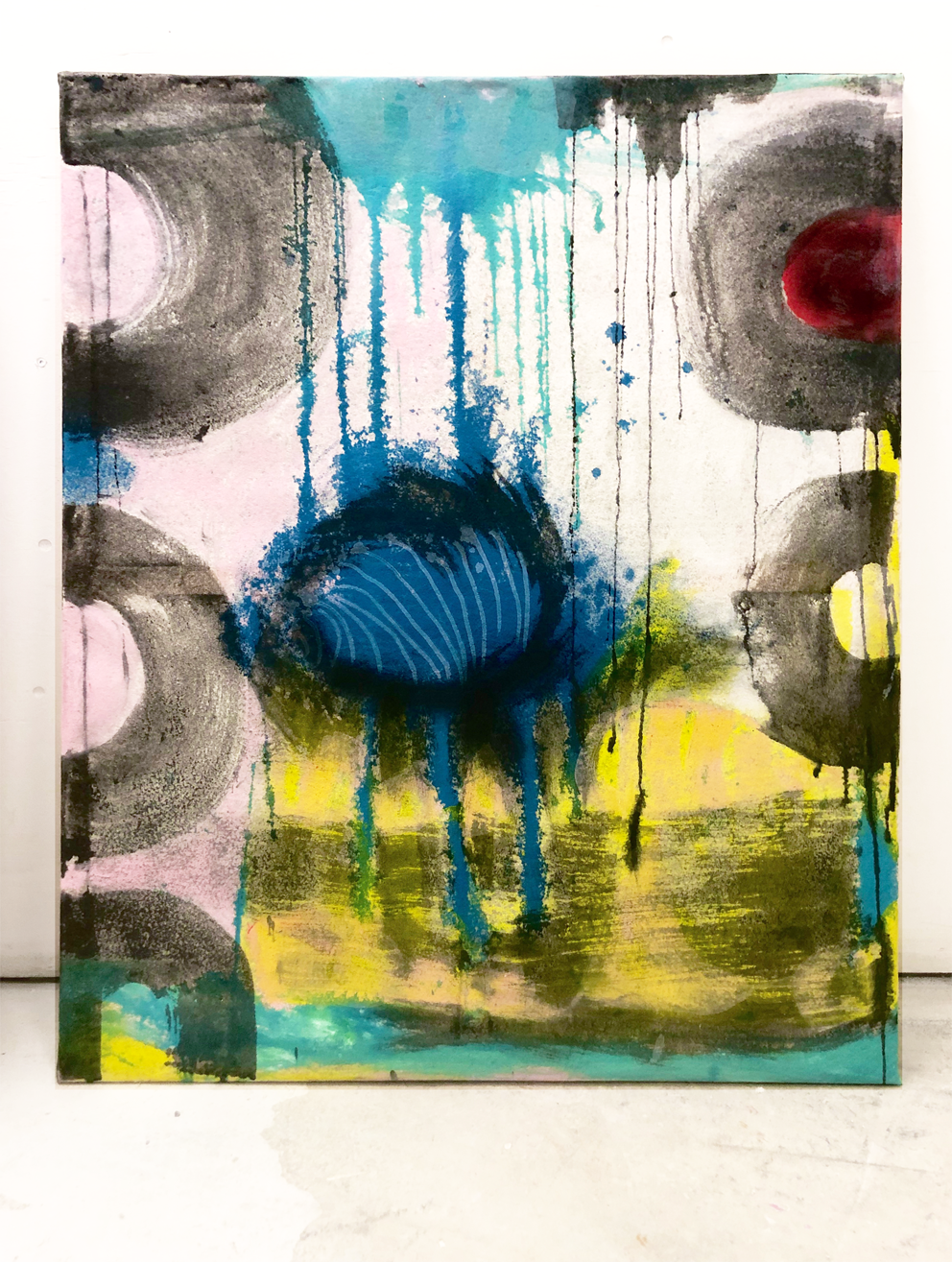 Blue Cocoon - 80x100 cm