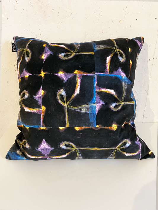 Kuddfodral Art Deco Assymetri