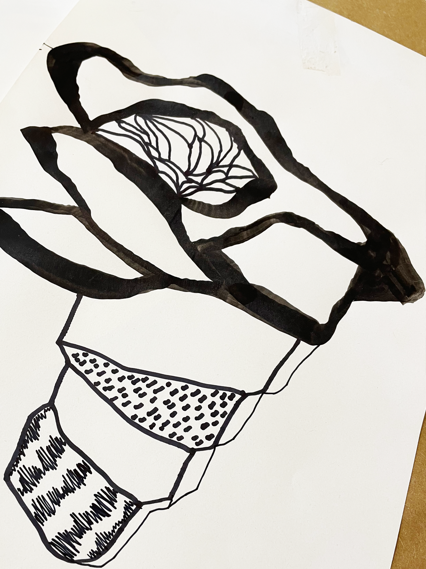 Artprint Raw Rose I - On demand