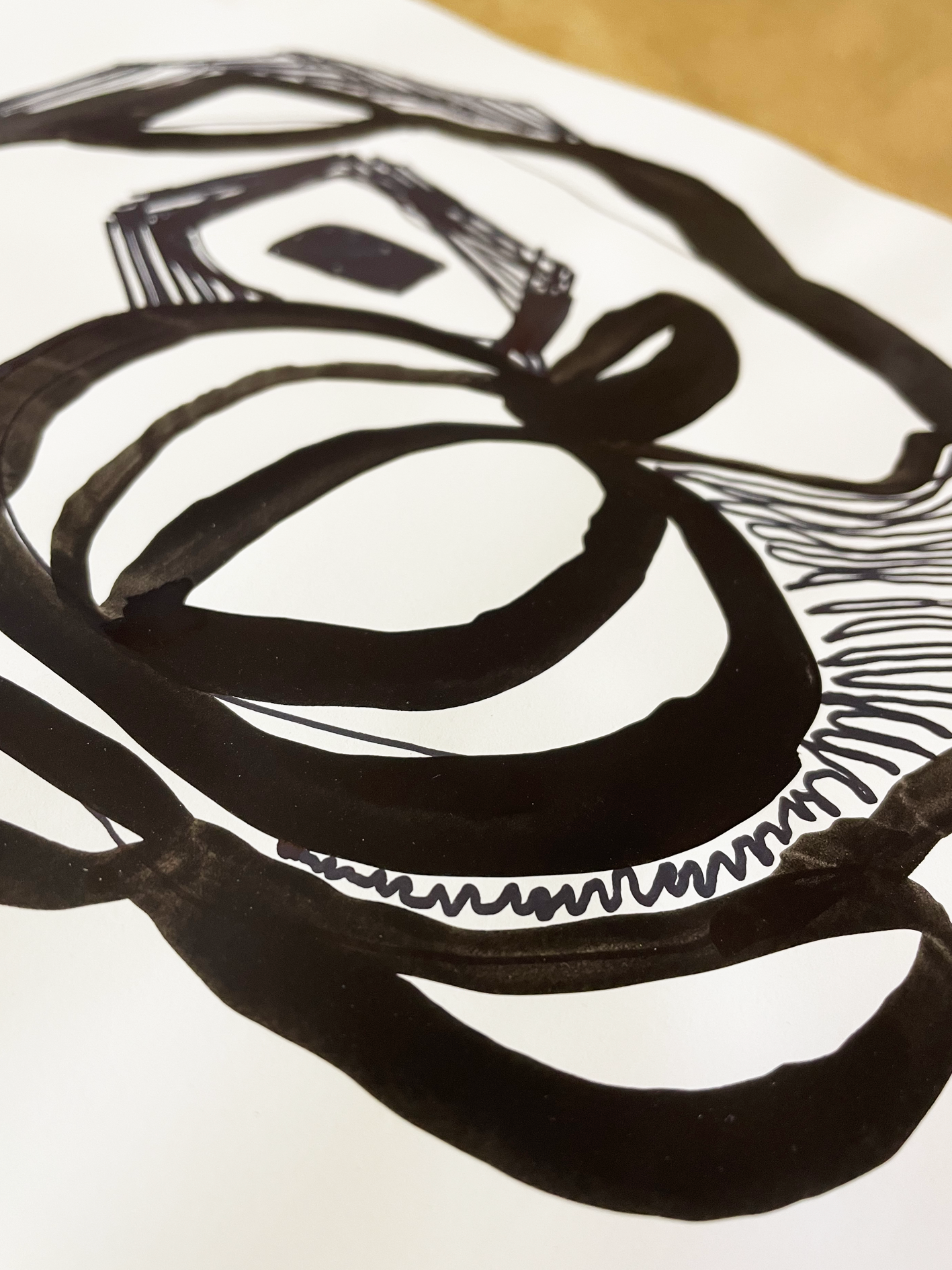 Artprint Raw Rose II - On demand